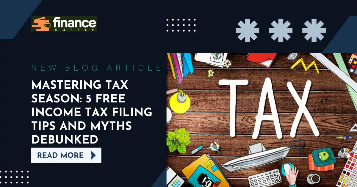 Free Income Tax Filing Tips